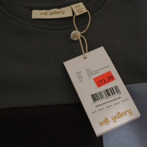 BNWT Fleece Lined Colorblock Top Size 5 - Picture 10 of 14